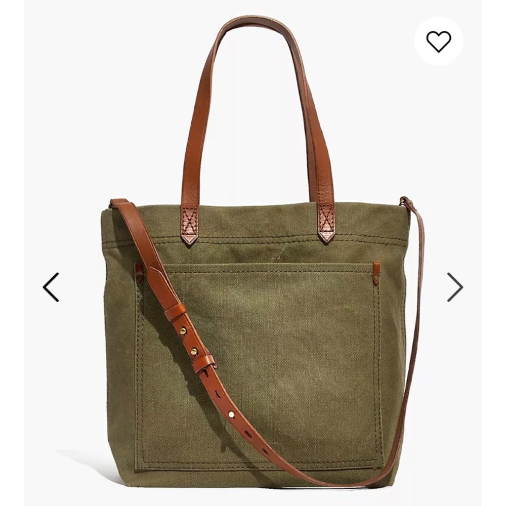 Madewell Canvas Medium Transport Tote